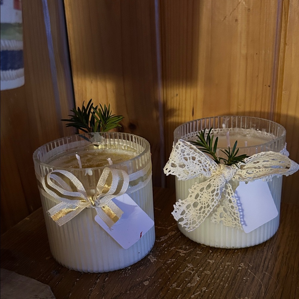 Elegant Homemade Soy Scented Candles
